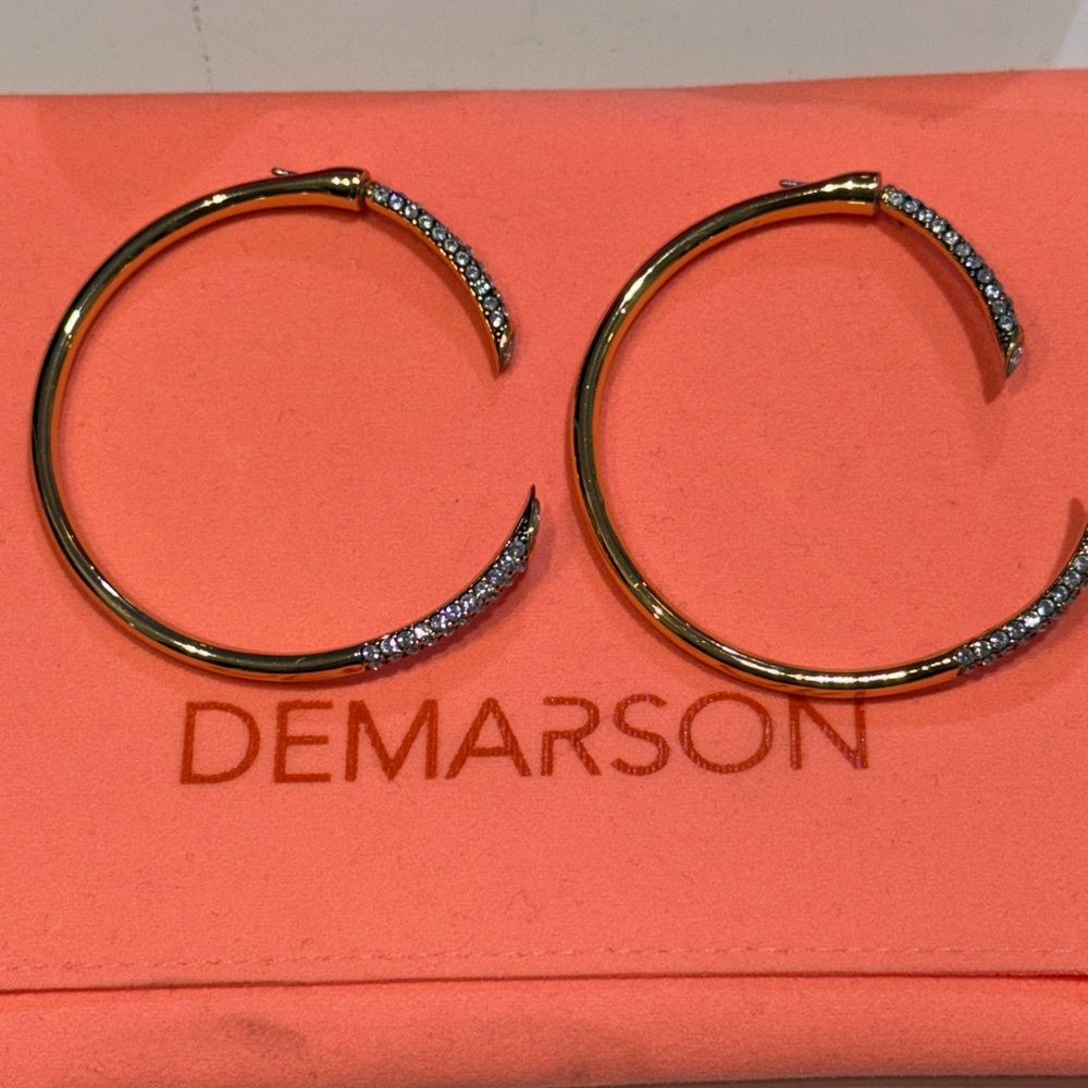 Demarson Hoop Earrings